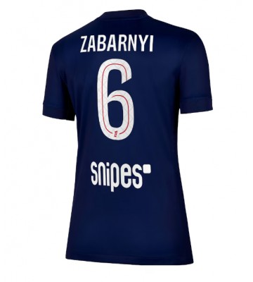 Paris Saint-Germain Illia Zabarnyi #6 Hjemmebanetrøje Dame 2025-26 Kortærmet
